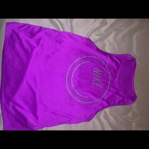 New Nike tank in purple